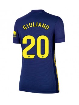 Atletico Madrid Giuliano Simeone #20 Auswärtstrikot für Frauen 2025-26 Kurzarm